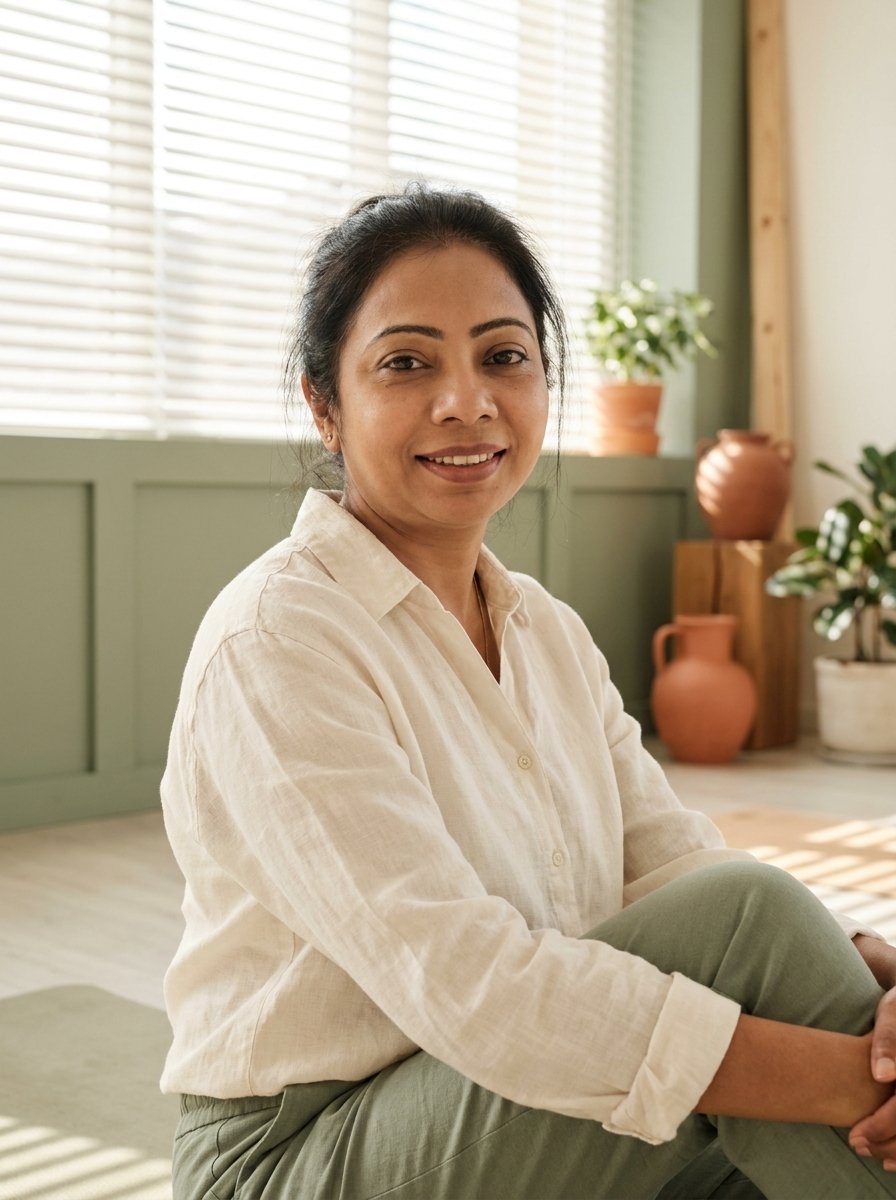 Sonia Singh, certified face yoga instructor